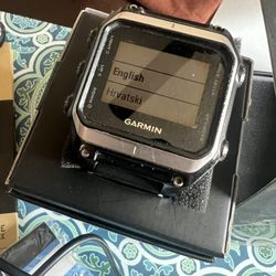 Garmin Epix Rugged GPS hiking/camping Smart watch bundle excellent condition