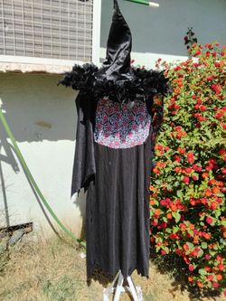 Witch Costume child size 7