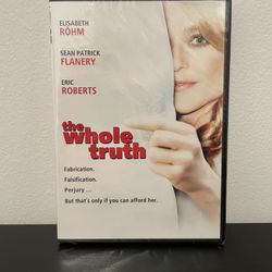The Whole Truth DVD Movie NEW SEALED Elisabeth Rohm Romance Comedy 2013