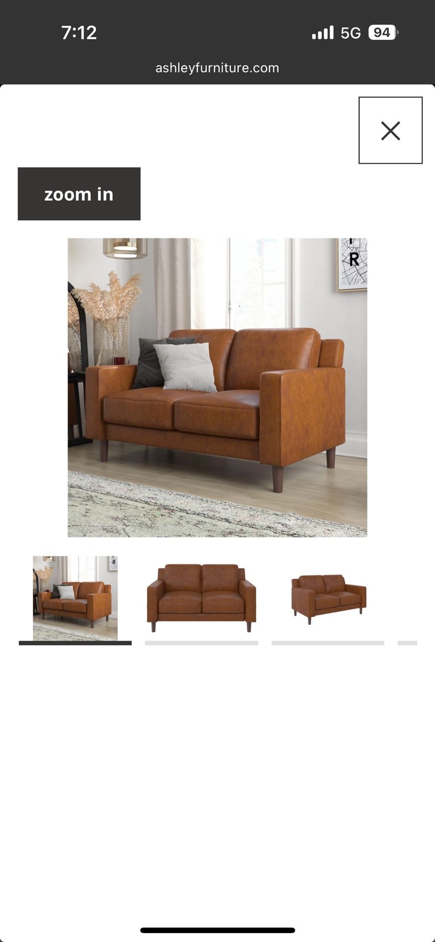 2- Seater Sofa - Ashley