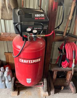 Craftsman 33 Gallon Upright Air Compressor, 150 PSI