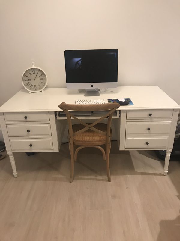 White Desk Verona Ballard Designs Desk For Sale In Laud By Sea