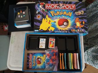 1999 Pokémon Collectors Edition Monopoly 