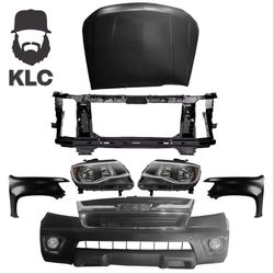 For 2015 2016 2017 2018 2019 2020 2021 Chevy Colorado Front Bumper Cover Fascia Grille Fog Light Set, Headlight, Radiator Support, Hood & Fender Assem