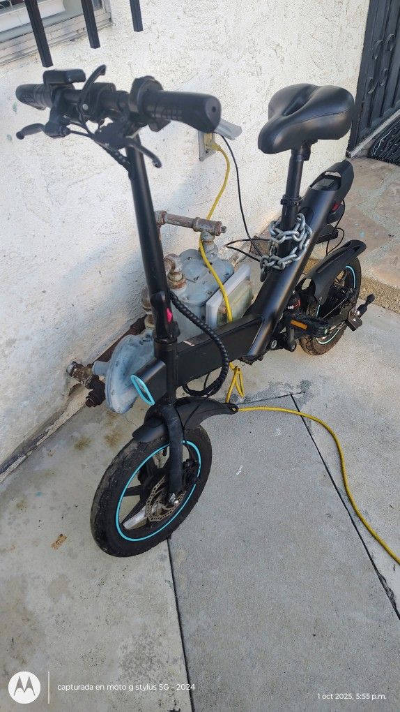 Bicicleta Electrica Con Su Cargador Original $180