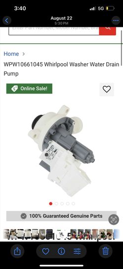 Washing Machine Drain Pump