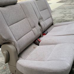 2001 - 2007 Toyota Sequoia SUV Third Row Trunk Seats Left Right & Center