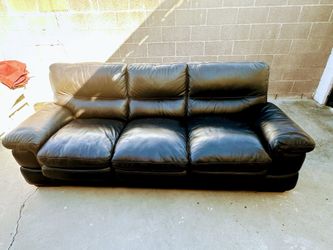 Convertible leather Sofa Bed