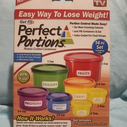 Get Fit Perfect Portions Containers
