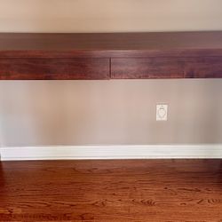 Beautiful Wooden Console Table - Brown