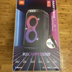 JBL PartyBox Club 120 Party Box Portable Party Speaker w/wireless mic NEW