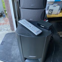 Bose Music System Home Theater System Bose Cinemate Home Theater With Off brand Remote And iPhone Connector MAKE AN OFFER!
