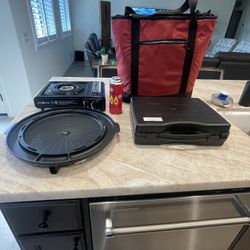 OUTDOOR BBQ GRILL AND BAG
