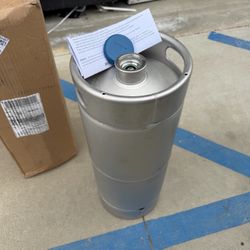 5.16 Gallon Sanke Keg | 1/6 bbl | Sixtel | US D-Style Spear | New |