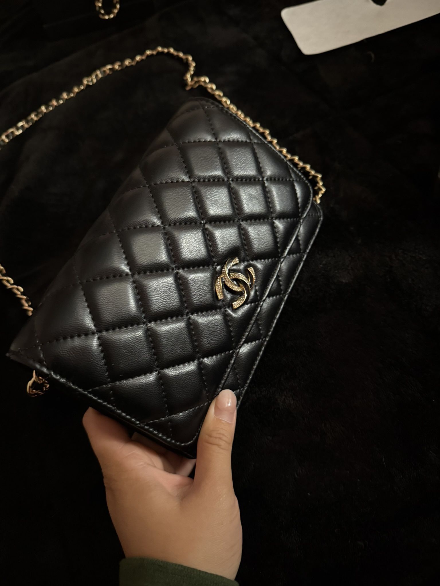 Black Chanel Purse (read Caption)