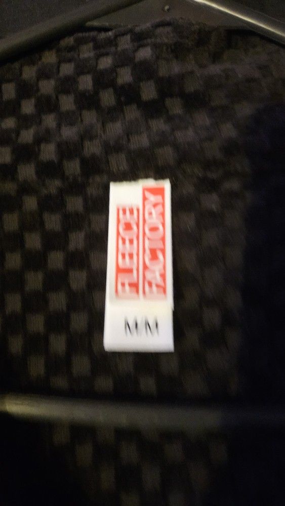 fleece factory button up