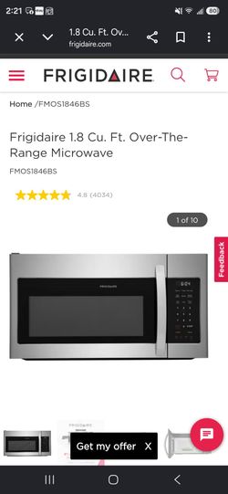 Over the Counter Microwave