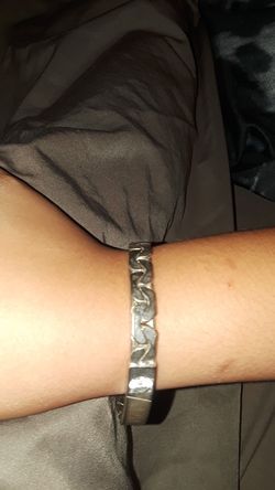 Silver bracelet