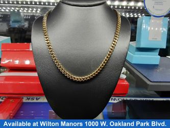 Cuban Link Chain - Yellow Gold 10k (.417) 24.1 grams 20 inch
