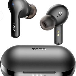 TOZO A2 Mini Wireless Earbuds Bluetooth 5.3 in Ear Light-Weight Headphones Built-in Microphone