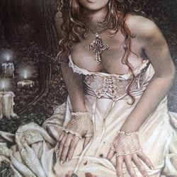 Victoria Francés Gothic Vampire Picture 