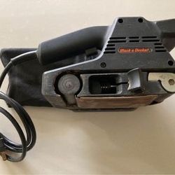 Black And Decker Belt Sander