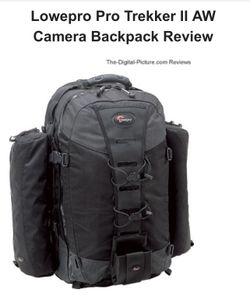 Lowepro Camera Bag Backpack Pro trekker AW 2 Used 