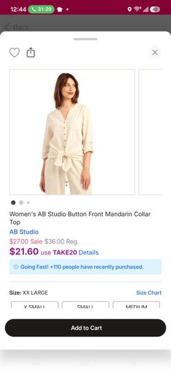 Womens XXL TOP FROM KOHLS