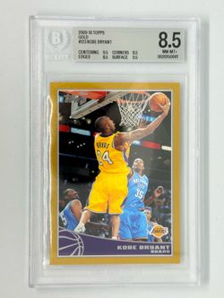 Kobe Bryant Topps Gold /2009