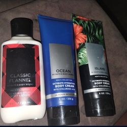 3 Brand New Body Creams & Lotion