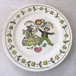 Metlox Happy Time Plate