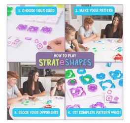 Game of Logic and Chance - Perfect for Family Game Night - 2-4 Players - New to Our Range of STEM Learning Games - What Will Your Strategy be?
