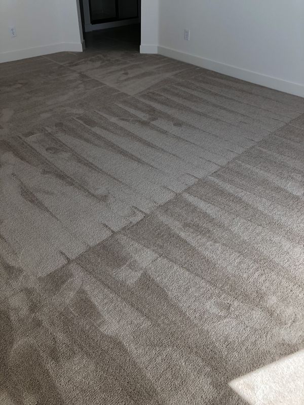 1100 sf of Copper Creek w to w carpet color Champagne with ...