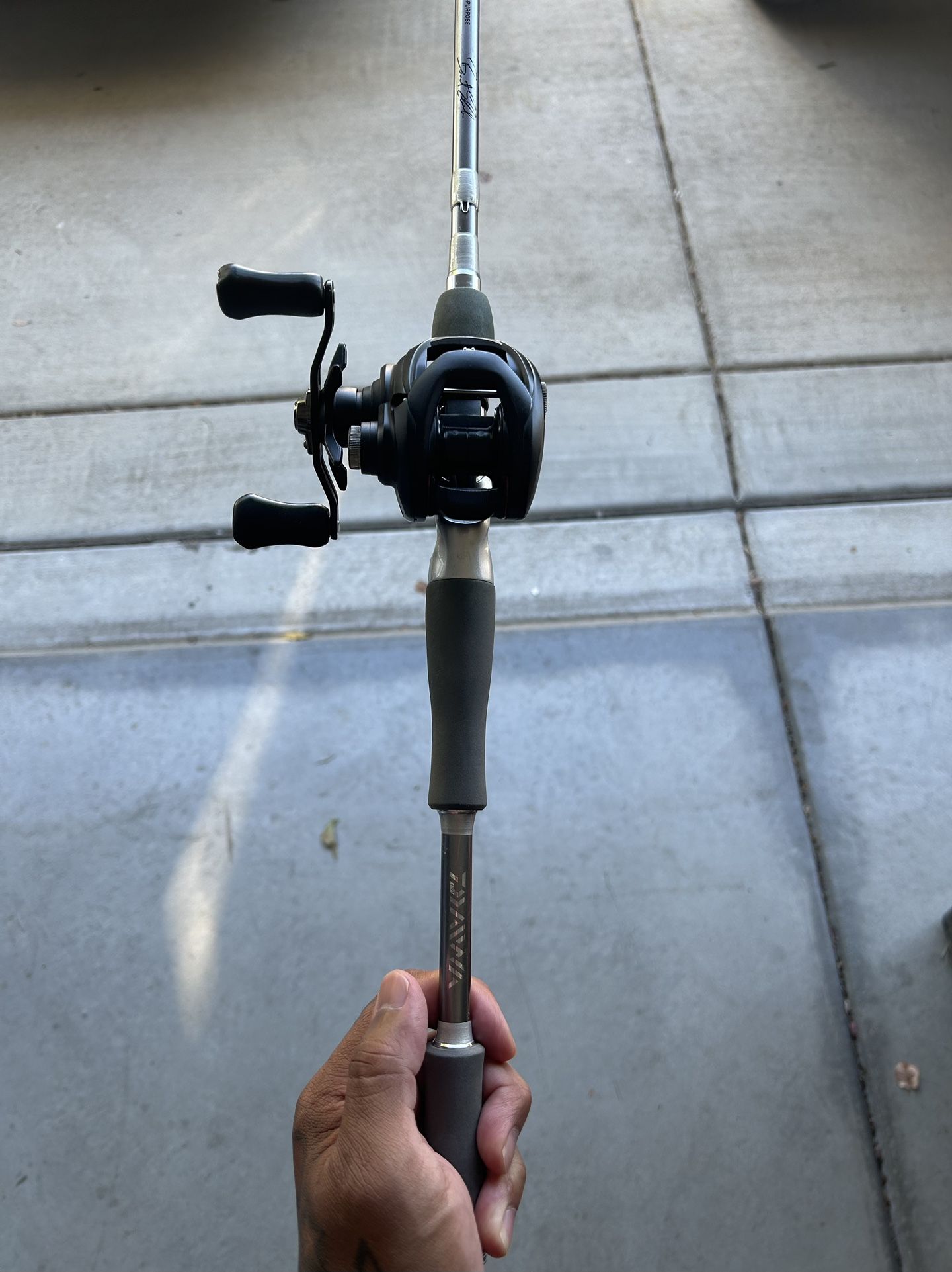 DAIWA TATULA ELITE ROD w/ DAIWA TATULA 100 CASTING REEL