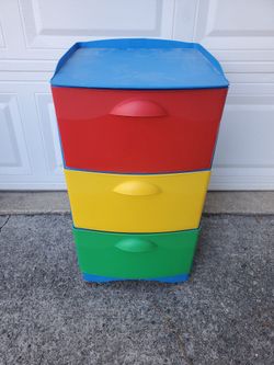 Little Tikes 3 Drawer Storage Organizer