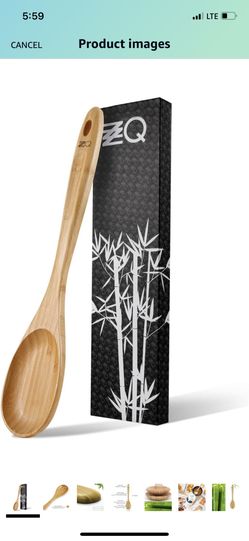 New Organic Bamboo Spoon