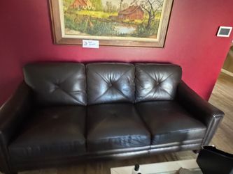 Leather Couch’s