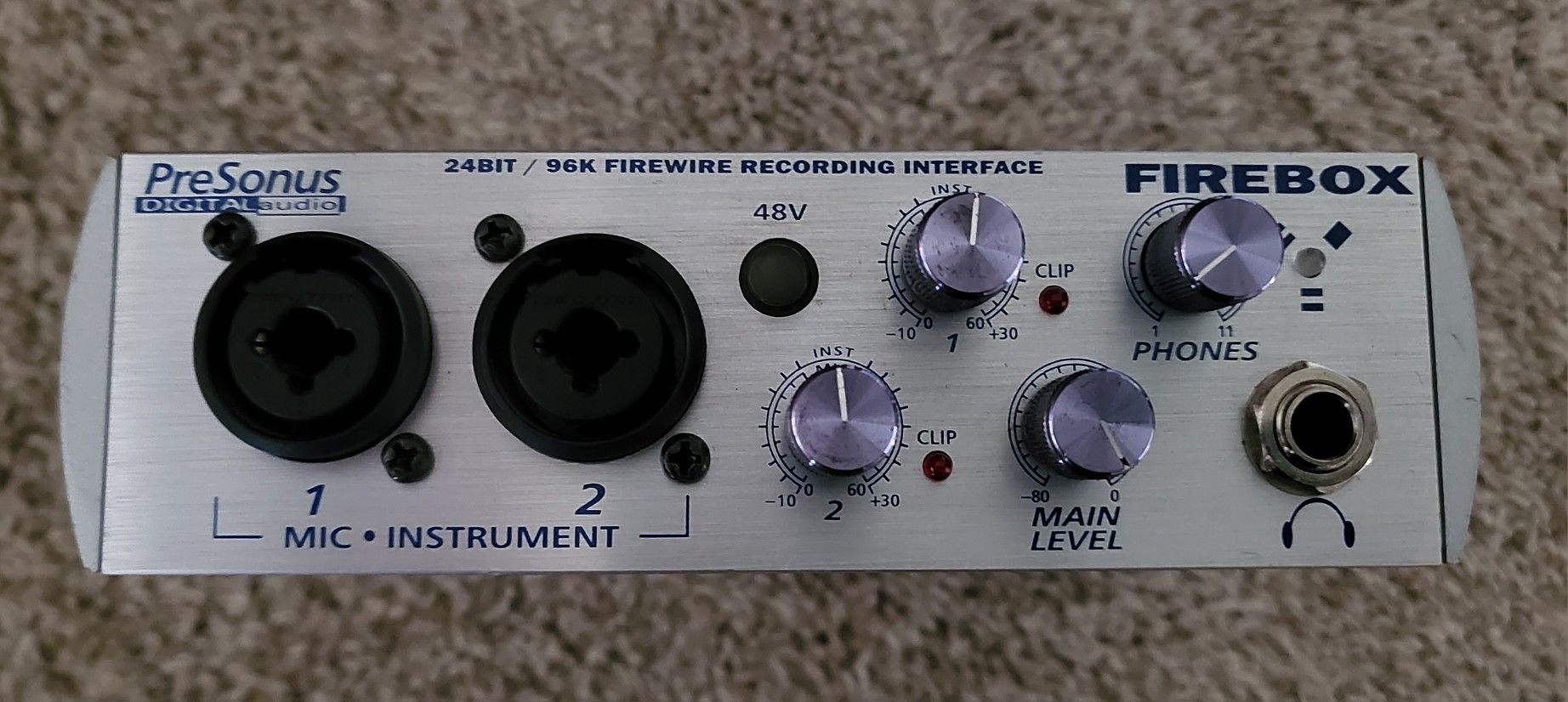Presonus Firebox Recording Interface (Not Tested)