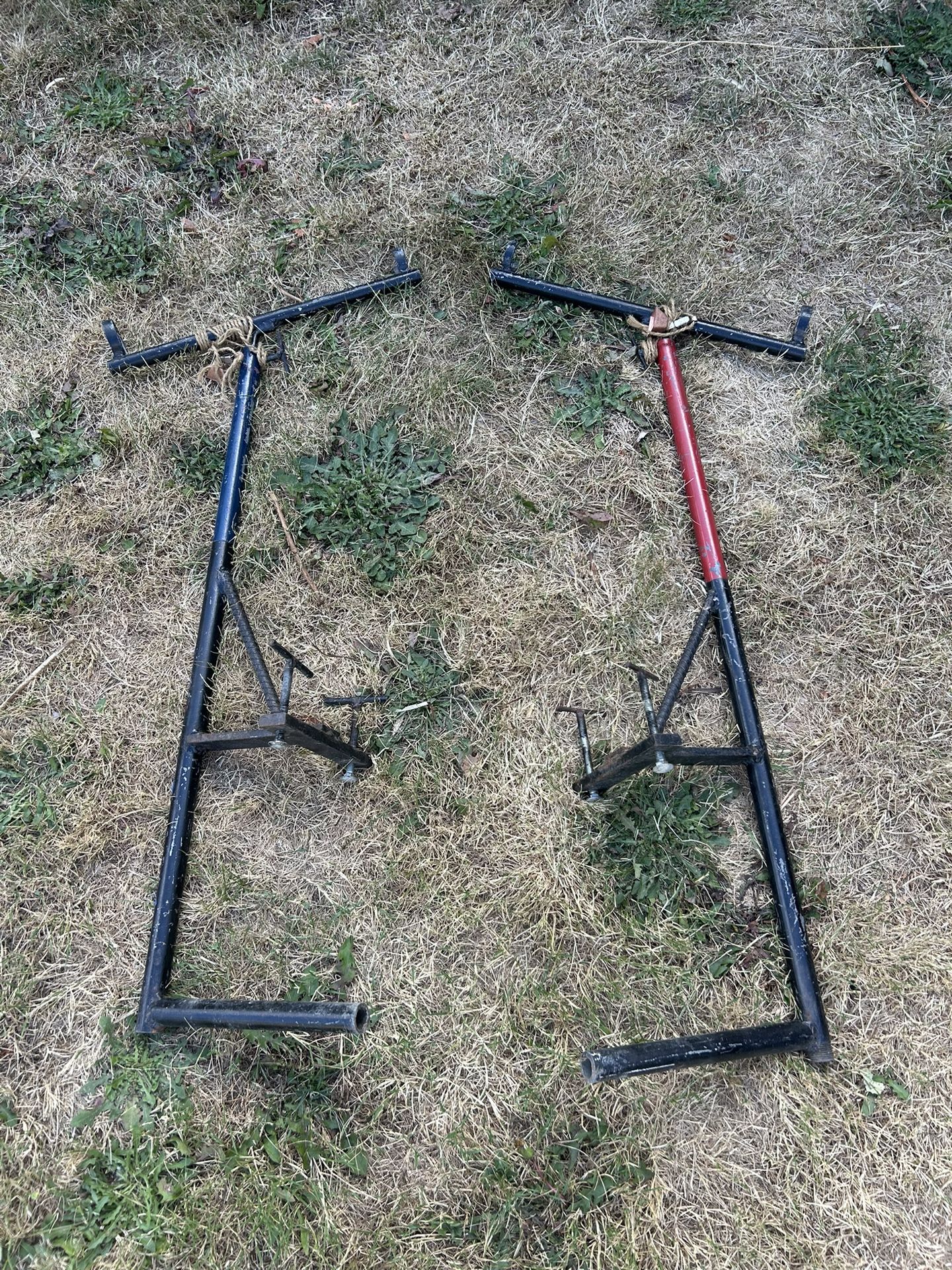 Two hand fabricated fishing rod holders for fishing at Cascade locks. Very well-made and in good condition. Adjustable. Both for $50. Or best offer.