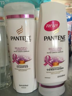 Pantene shamp and conditioning