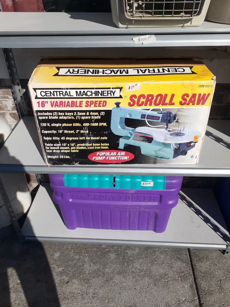 Central Machinery SCROLL SAW