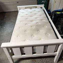 , Twin Matress  And Frame