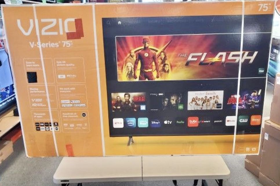 75 Vizio Tv Smart 4k Hdtv 6 Month Warranty. Free Delivery