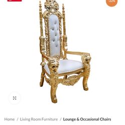 King throne Chair 