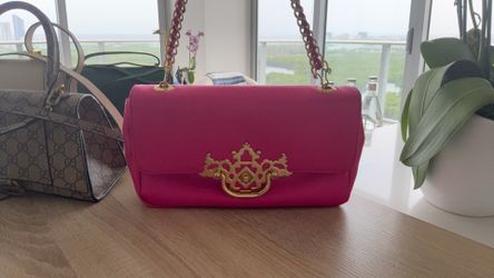Pink Love Moschino Chain Bag