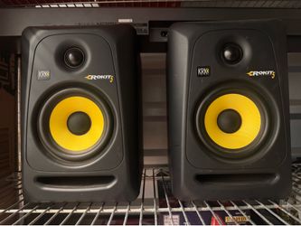 KRK Studio speakers