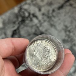 13 UNC Morgan Dollars Silver Coin