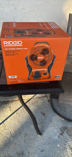 Ridgid fan