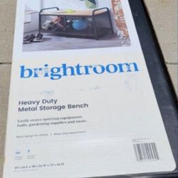 Metal Storage Bench - Brightroom  (NEW)