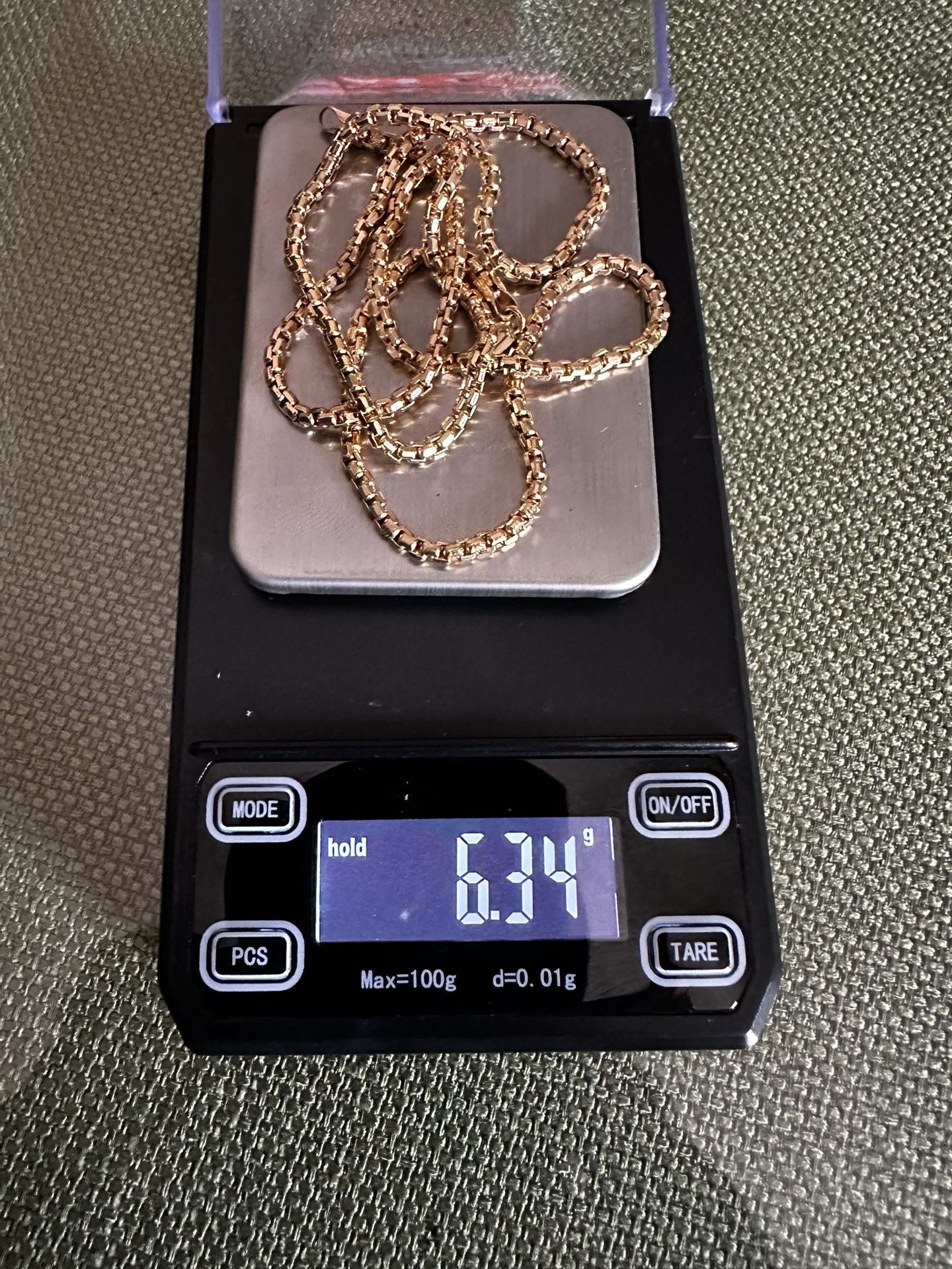 10K Gold Venetian Link Chain